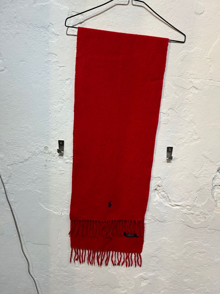 Polo Ralph Lauren Red Scarf imagen 3